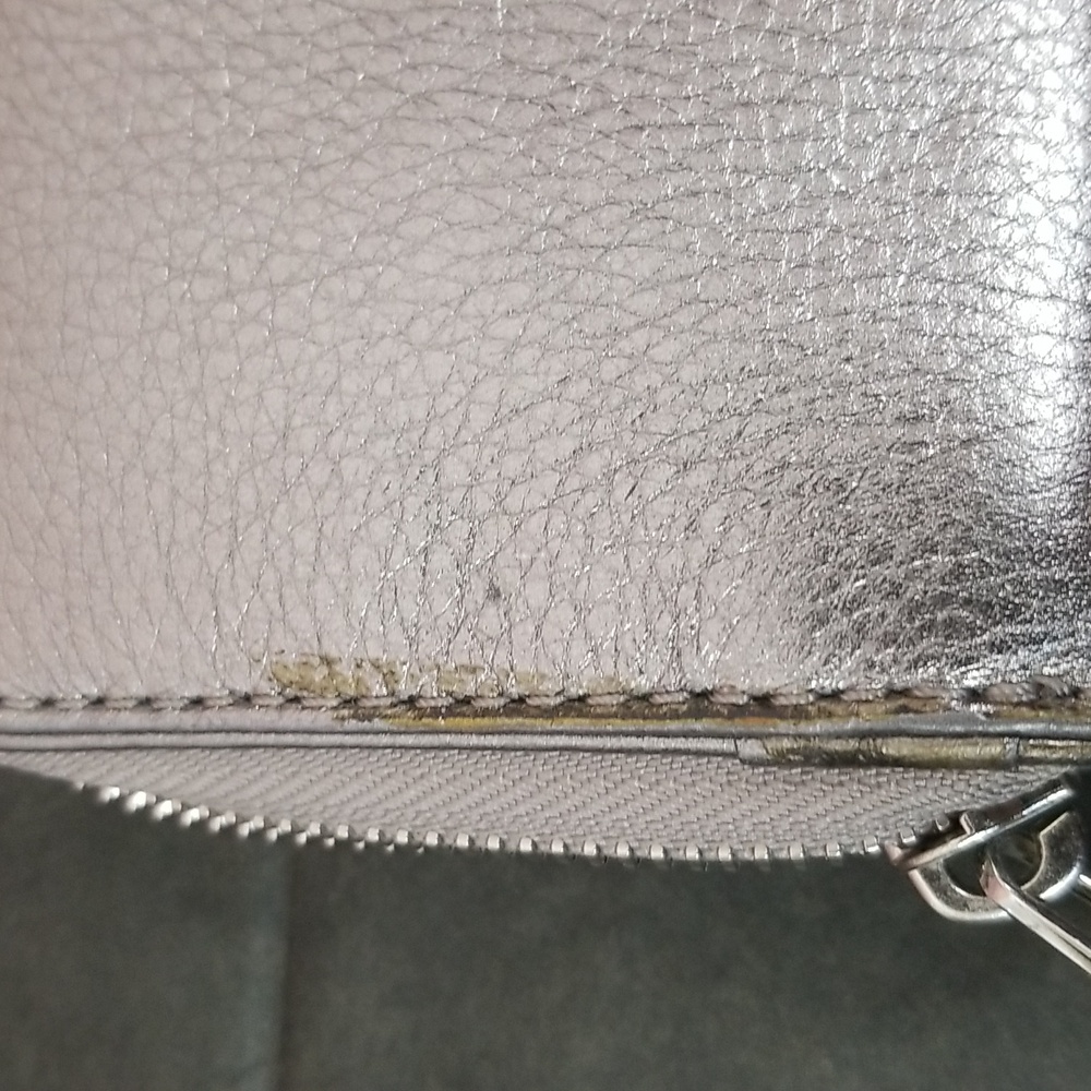 Michael Kors Metallic Silver Wallet - Picture 5 of 11